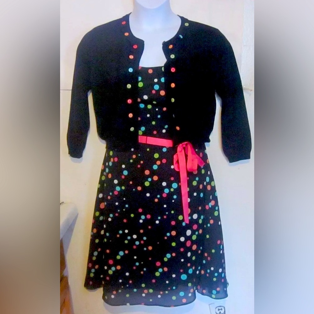 K Studio 2 Pc Dress with Sweater